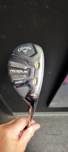 Used Callaway ROGUE MAX Mens Hybrid Club RH 4 Hybrid 11497-S000152452