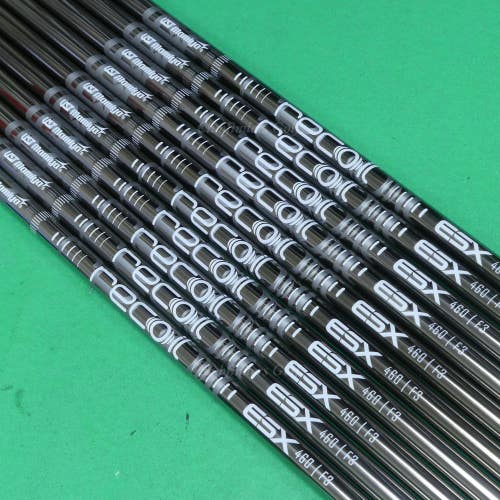 NEW UST Mamiya Recoil ESX 460 F3 .370 Regular Graphite Iron Shafts SET OF 10