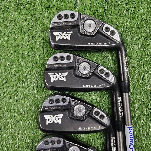 PXG Gen 5 0311P Black Label Elite Iron Set 5-PW Steelfiber i95