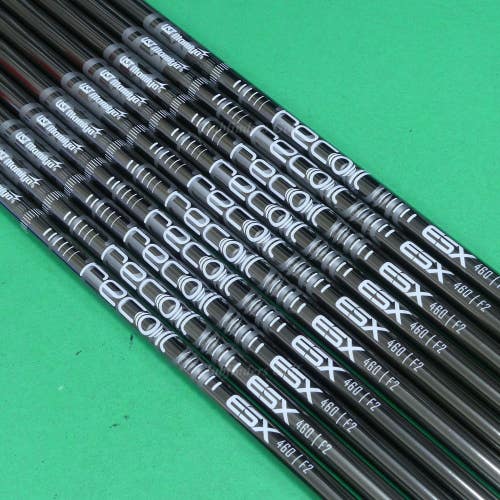 NEW UST Mamiya Recoil ESX 460 F2 .370 Senior Graphite Iron Shafts SET OF 10