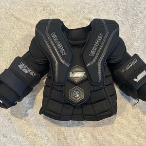 Small Vaughn V10 Pro Carbon Goalie Chest Protector Pro Stock (Used)