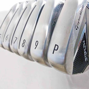 Taylor Made Stealth Iron Set 5-PW (Steel KBS Max MT 85 Regular) Golf