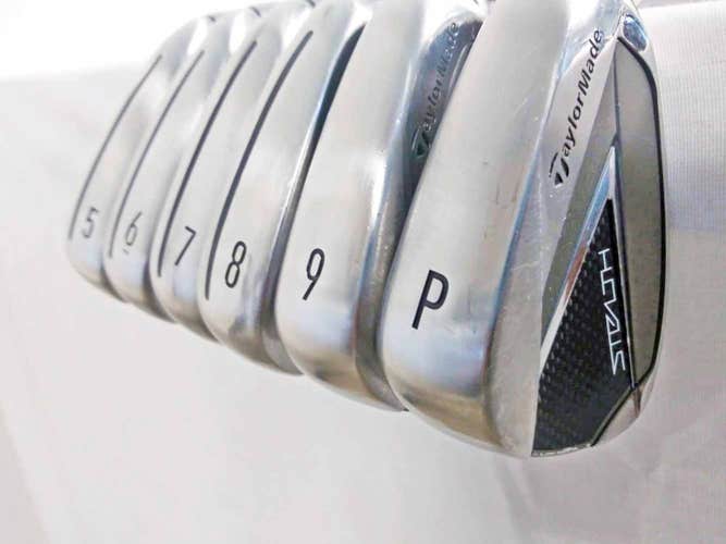 Taylor Made Stealth Iron Set 5-PW (Steel KBS Max MT 85 Regular) Golf