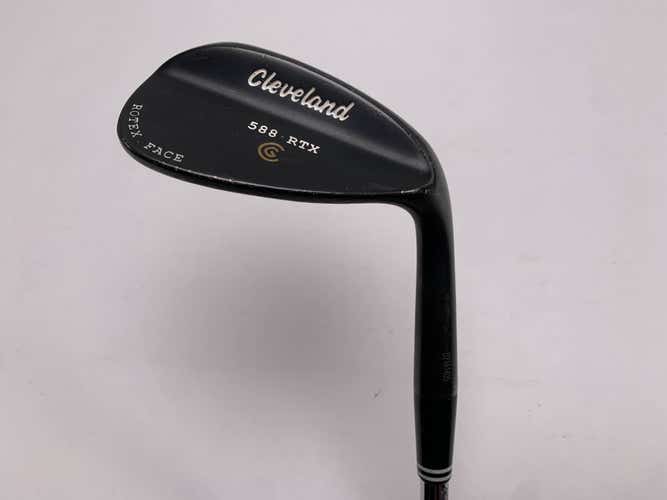 Cleveland 588 RTX 2.0 Black Satin Sand Wedge SW 56* 14 DG Wedge Steel Mens RH