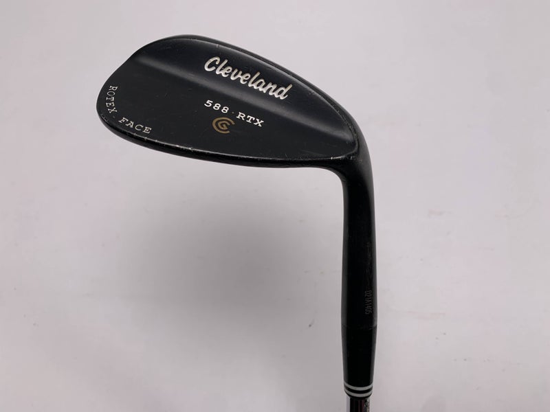 Cleveland 588 RTX 2.0 Black Satin Sand Wedge SW 56* 14 DG Wedge Steel Mens RH