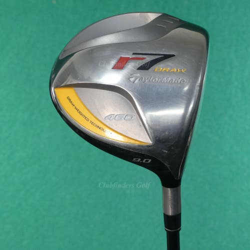 TaylorMade R7 460 Draw 9.0 Driver Mitsubishi Rayon REAX 55 Graphite Stiff