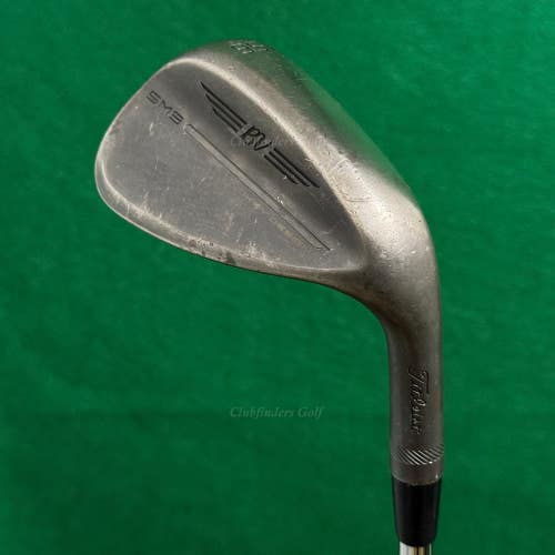 Titleist Vokey SM9 Jet Black 56-10S 56 Sand Wedge Vokey Design Steel Wedge Flex