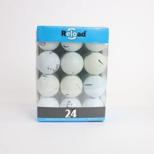 Reload PG Proline Recycled Golf Balls 24 Pack - White - New