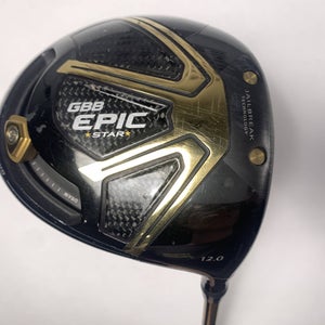 Callaway EPIC Star Driver 12* ATTAS Speed Series 40g Ladies Graphite Womens RH