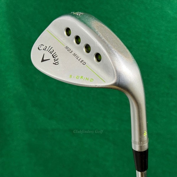 Callaway MD3 Milled Chrome 58-9S 58 Lob Wedge Elevate ETS 95-R Steel Regular