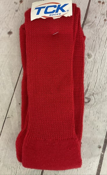 TCK 35452 Unisex Adult's MultiSport Athletic Socks Red Large