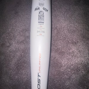 Easton Ghost Unlimited Composite Bat 26 oz 34" (Used)