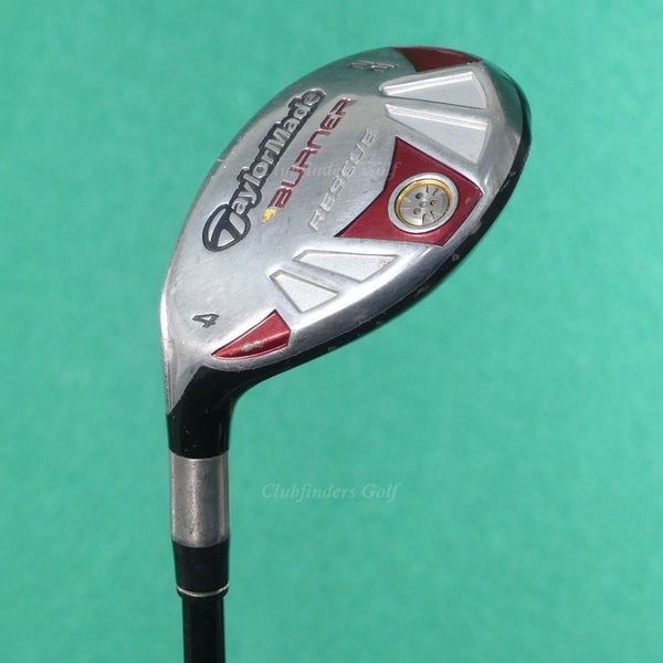 LH TaylorMade Burner Rescue 2007 22 Hybrid 4 Iron REAX 65g Graphite Regular