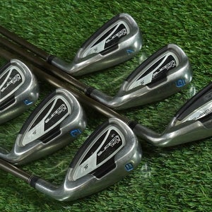 KING COBRA S9 IRONS SET 5-PW GRAPHITE DESIGN YS 5.1 LITE / SENIOR FLEX NEW GRIPS