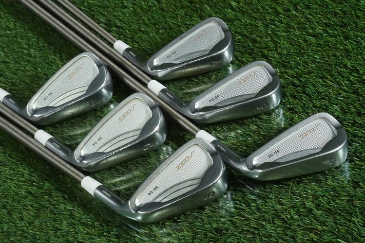 SCOTT SG-04 FORGED IRONS SET 4,5,7-P AEROTECH STEELFIBER FC 90 CW F3 REGULAR RH