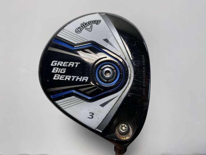 Callaway Great Big Bertha 2015 3 Fairway Wood 15* Bassara E42x5ct 42g Ladies RH