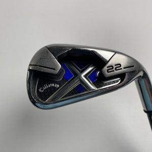 Callaway X-22 Single 6 Iron 65g Senior Graphite Mens RH