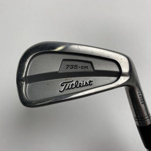 Titleist 735.CM Chrome Single 6 Iron True Temper Dynamic Gold S300 Stiff RH