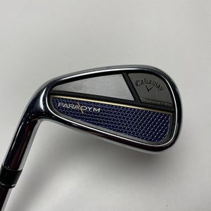 Callaway Paradym Single 7 Iron True Temper Elevate MPH 95g Stiff Steel Mens LH