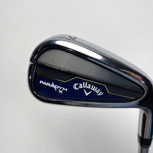 Callaway Paradym X Single 7 Iron Aldila Ascent 50g Senior Graphite Mens RH