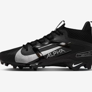 Nike Alpha Menace 4 Elite Football Cleats Black men’s size 12 *BRAND NEW*