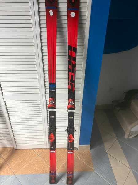 Men's 2023 Rossignol Hero FIS GS Pro 193 cm All Mountain Skis With Bindings Max Din 18 (Used)