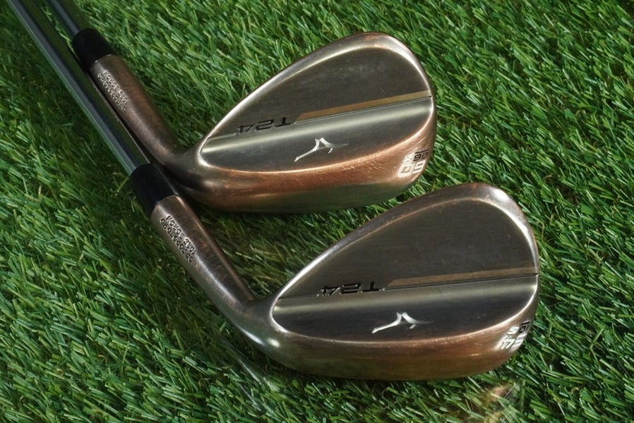 MIZUNO T24 WEDGE SET COPPER TRUE TEMPER TOUR ISSUE S400 STIFF RH 5410S, 6006X