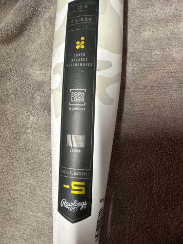 Rawlings Icon Composite Bat (-5) 25 oz 30" (Used)