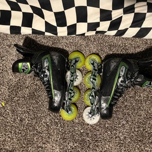 Mission Axiom T6 Inline Skates Regular Width Size 6.5 (Used)
