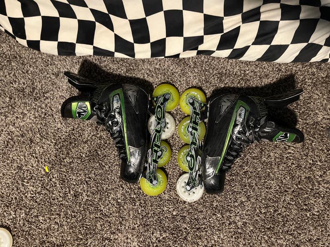 Mission Axiom T6 Inline Skates Regular Width Size 6.5 (Used)
