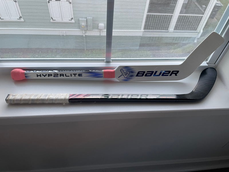 Youth Bauer Mystery Mini Left Hand Hockey Stick (Used)