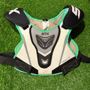 Medium/Large Youth STX Cell 100 Shoulder Pads (Used)