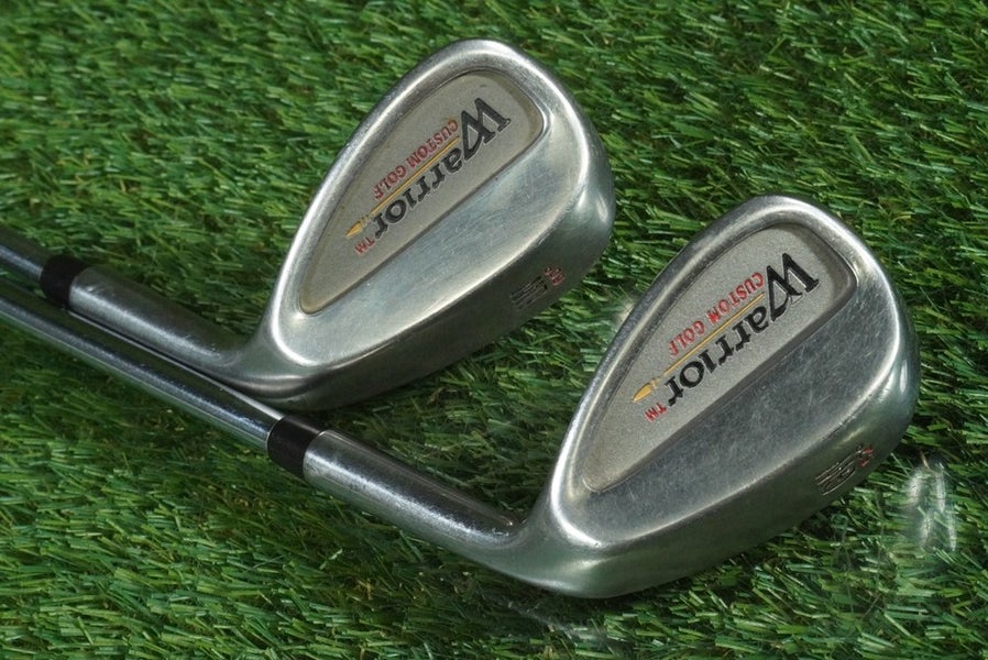 WARRIOR CUSTOM GOLF WEDGE SET 36 GAP + LOB STEEL RIFLE STIFF RH 52+ 60