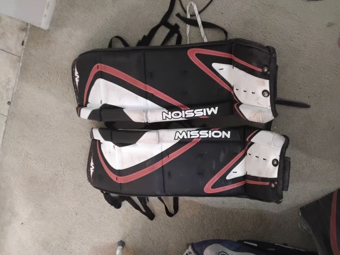 2011 36" Mission Goalie Leg Pads (Used)