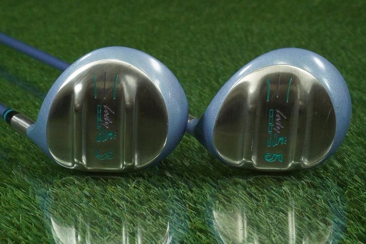 LADY COBRA 3 + 5 WOODS SET AUTOCLAVE SYSTEM GRAPHITE WOMEN'S LADIES FLEX RH