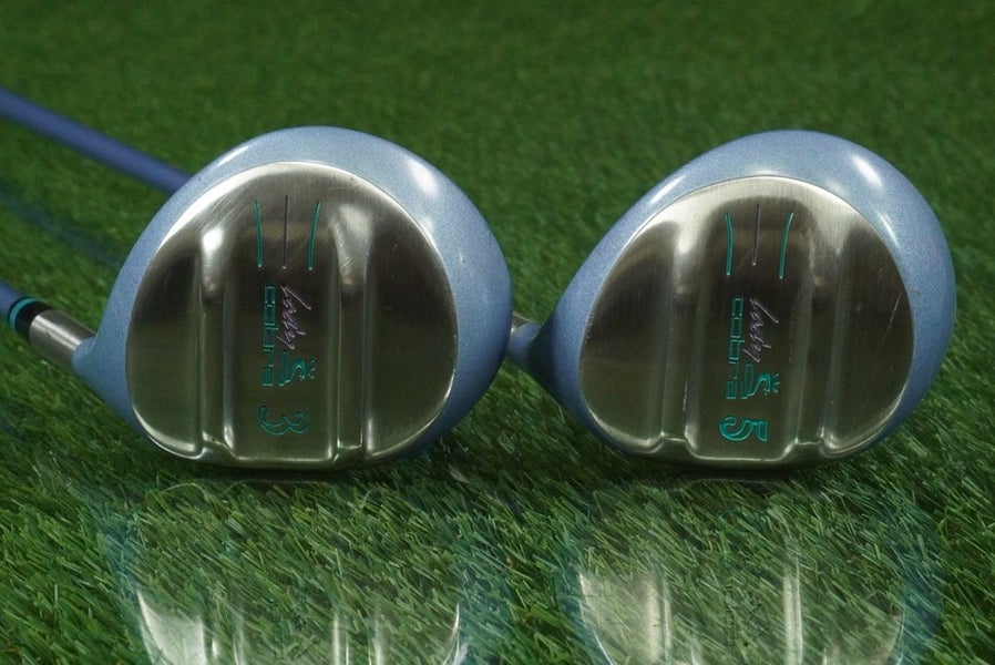 LADY COBRA 3 + 5 WOODS SET AUTOCLAVE SYSTEM GRAPHITE WOMEN'S LADIES FLEX RH