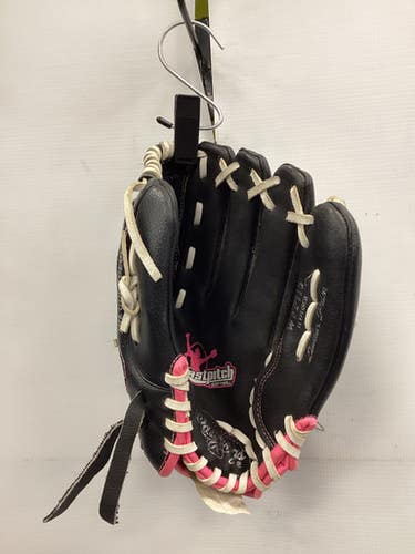 Used Rawlings FASTPITCH SOFTBALL BB/SB Glove RH Throw Black 11 1/2" 11851-S000038349