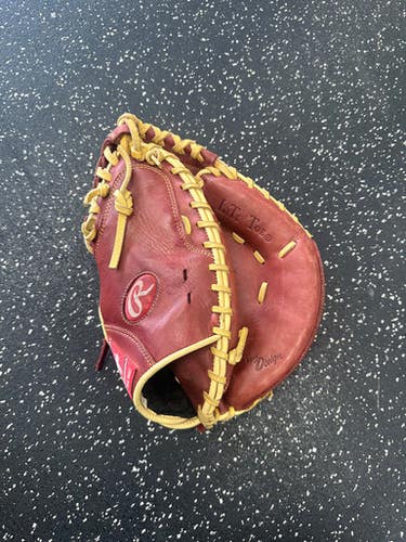 Used Rawlings SCM33SS BB/SB Catchers RH Throw Maroon 33" 11849-S000032154