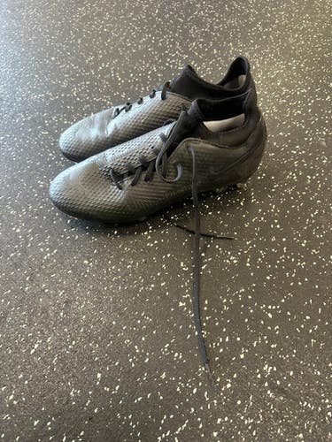 Used Nike PHANTOM GT Soccer Cleats Black Senior 7.5 11849-S000032165