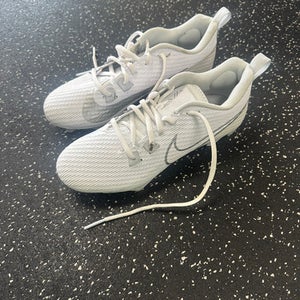Used Nike VAPOR LAX Cleats Mens White Senior 7 11849-S000032167