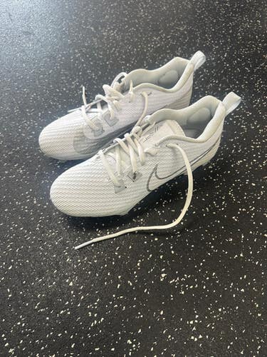 Used Nike VAPOR LAX Cleats Mens White Senior 7 11849-S000032167