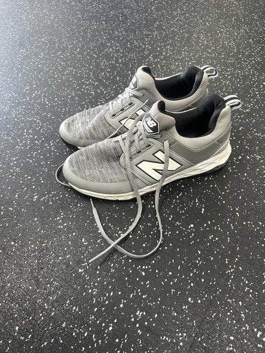 Used New Balance Mens Golf Shoes Grey Senior 10.5 11849-S000032204