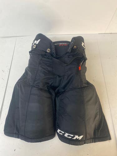 CCM (Used) Large Black Intermediate Junior Hockey Pants