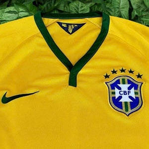 Official FIFA WC 2014 #10 Brazil Soccer Jersey - Yellow
