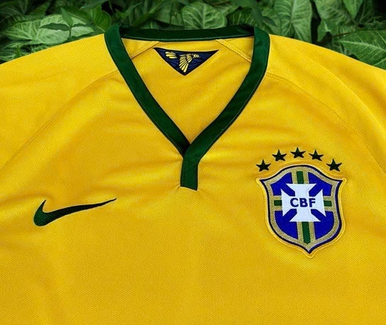Official FIFA WC 2014 #10 Brazil Soccer Jersey - Yellow