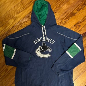 Vintage Canucks Reebok Hoodie XL