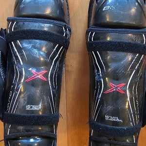 Senior Bauer Vapor 15" Shin Pads (Used)