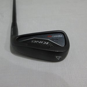 Cobra King Forged TEC Black 4-iron - 21*- AMT Tour White S300 Stiff Steel - MINT
