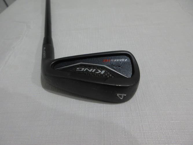 Cobra King Forged TEC Black 4-iron - 21*- AMT Tour White S300 Stiff Steel - MINT