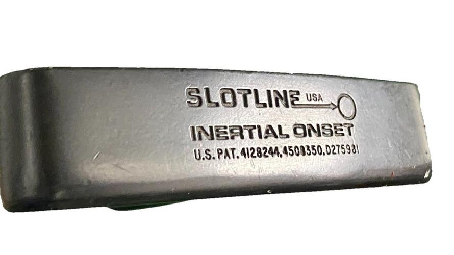 Slotline Inertial ONSET Tourweight Center Shaft Blade Putter RH Steel 35" Nice